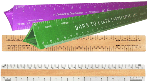 Custom Architectural Rulers, Architectural Drafting Engineering Rulers