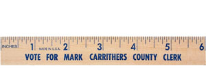 12 Inch School Ruler (sixteenths)