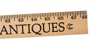 12 Inch School Ruler (sixteenths)