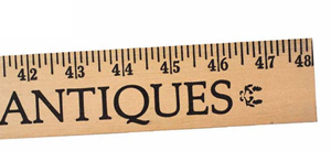 12 Inch School Ruler (sixteenths)