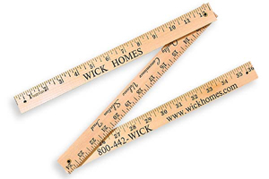 Custom Promotional 36 Natural Wood Yardstick - Promo Direct